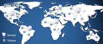 Figure 2 : Location of edge servers over the earth surface