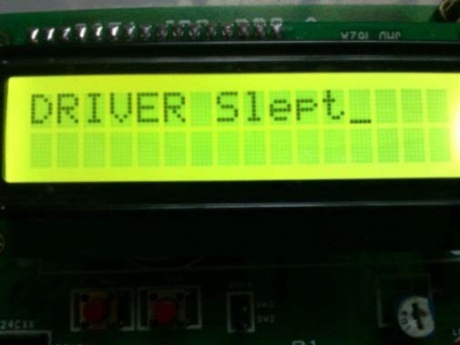 Figure 8 : prototype for driver monitoring