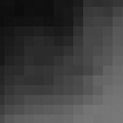 Fig-3: Gray Scale Image e) Mean and subtracting Calculate the mean of the grayscale image. Take each pixel value and sum them. And divide the sum with total number of pixel. The equation is-Mean = (n1+n2+n3+?..+nN)/N