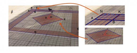 degrees. Through this, they constructed the meaning of the right isosceles triangle. Moreover, the lines through the midpoints of two opposite sides of a square dissect the square into four squares that are ii.