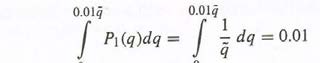 Figure 3 : The equally likely PDF