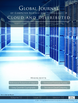 GJCST-B Cloud and Distributed: Volume 12 Issue B12