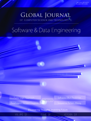 GJCST-C Software and Data Engineering: Volume 13 Issue C10