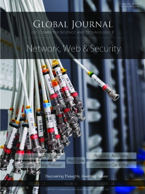 GJCST-E Network Web and Security: Volume 13 Issue E6