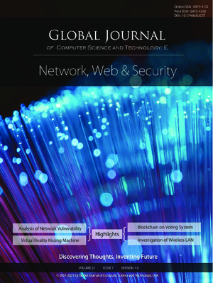 GJCST-E Network Web and Security: Volume 21 Issue E1