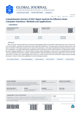 Comprehensive Review of EEG Signal Analysis for Effective Brain-Computer Interfaces: Methods and Applications